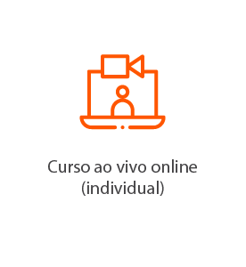 Aula online ao vivo com professor